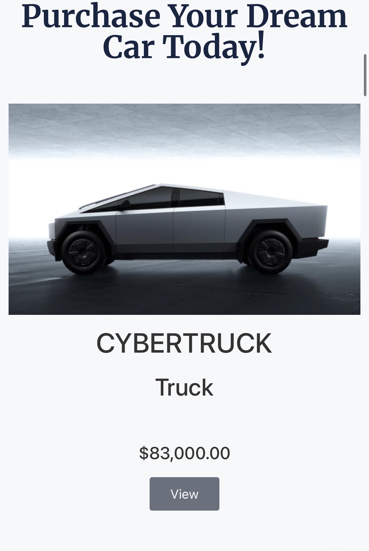 Cybertruck